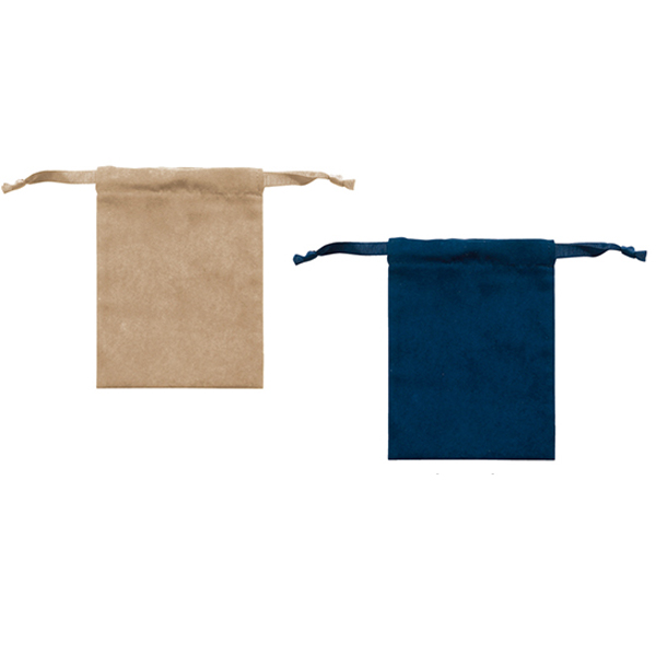 スウェードスタイル巾着（Ｓ）(カラー選択可)