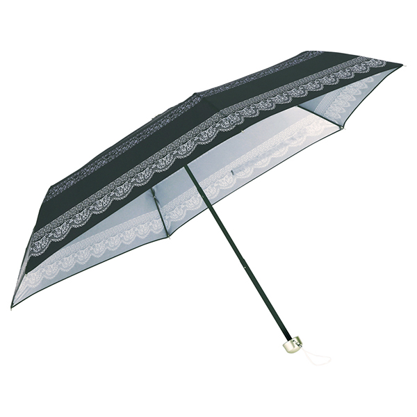 アンティークレース・晴雨兼用折りたたみ傘