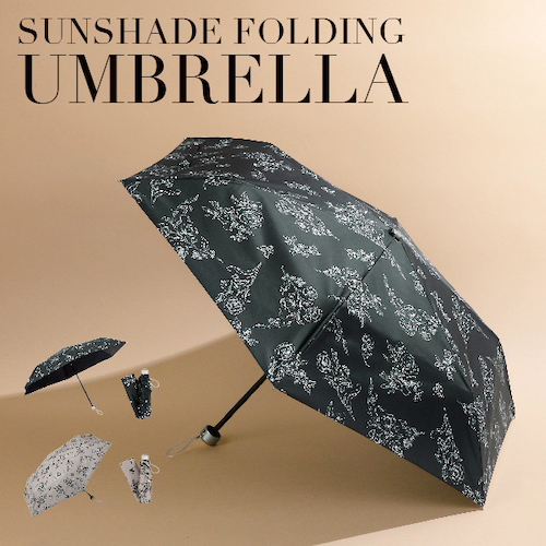 クラシックガーデン・晴雨兼用折りたたみ傘
