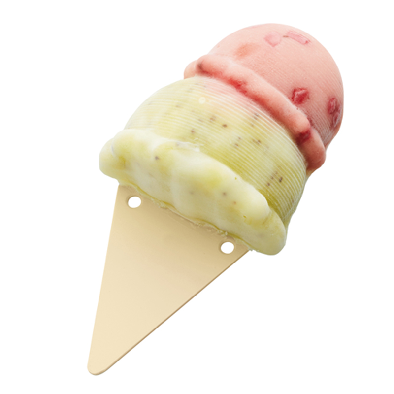 アイスキャンディーメーカー　アイスクリーム（パステルブルー）